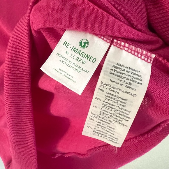 J crew pink crewneck sweater soft - Picture 4 of 4